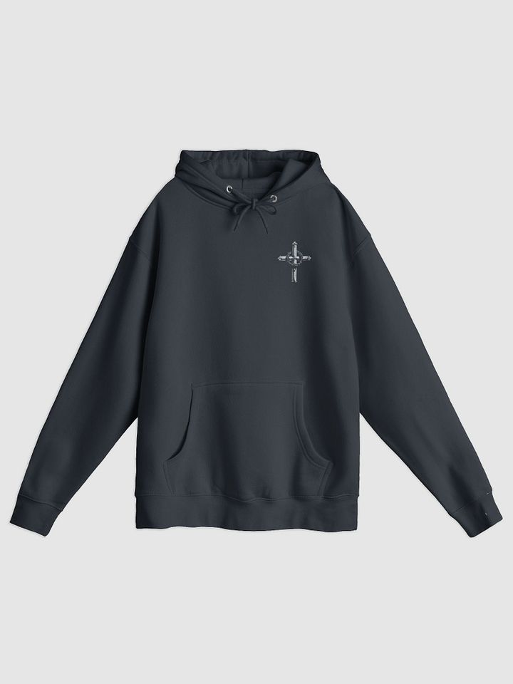 Cross with Crown of Thorns Hoodie - Dark product image (1)