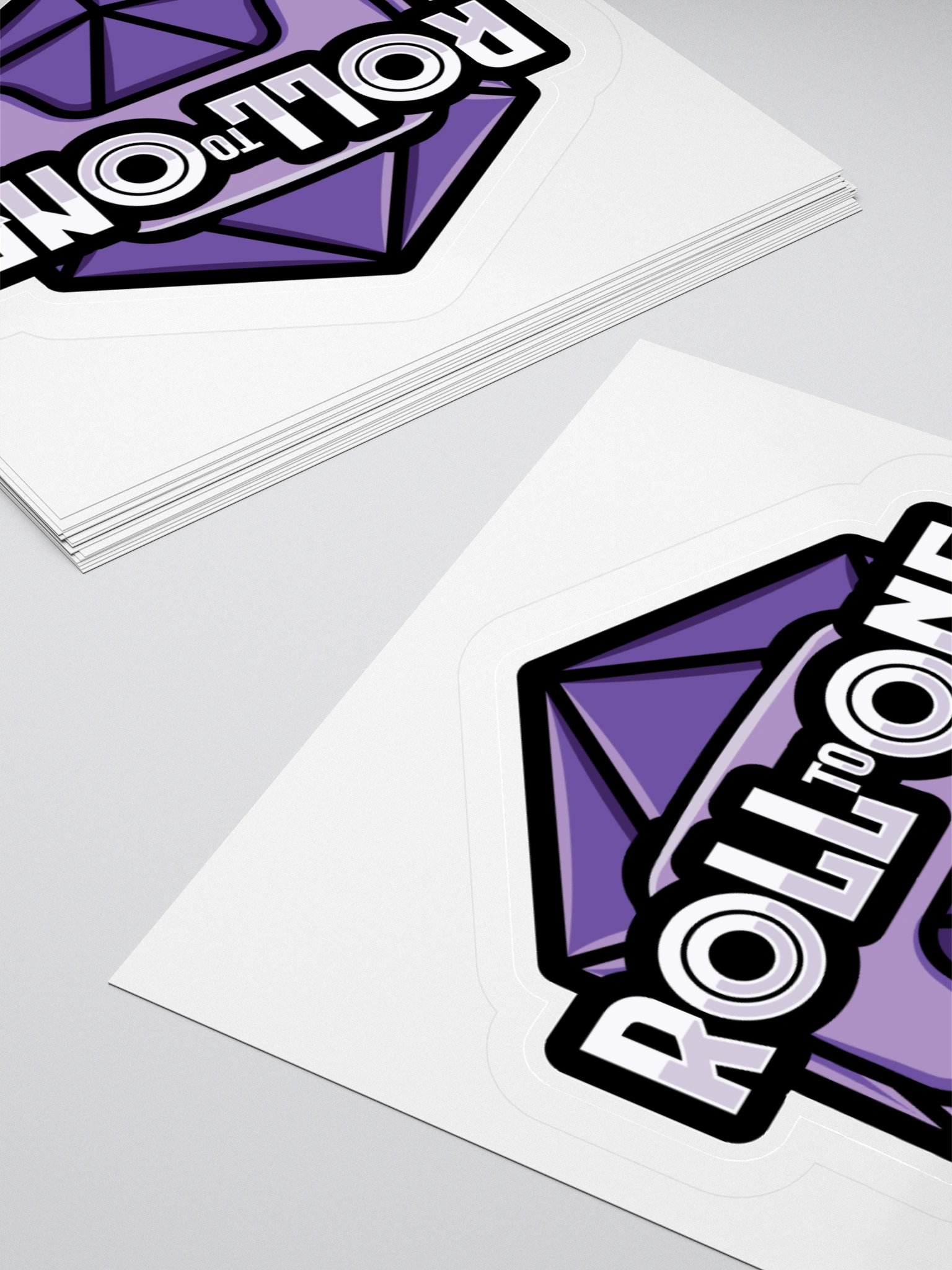 Roll to One Classic Logo Sticker product image (11)