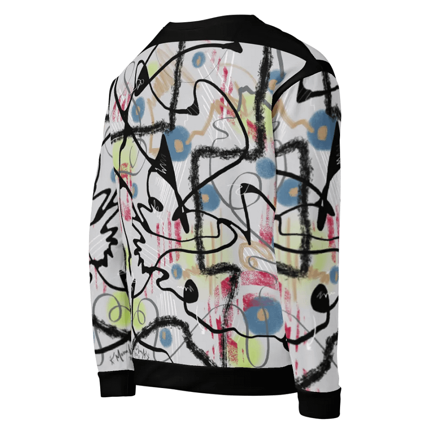 ScribbleWear #7 Unisex Art Sweatshirt/Pencil product image (4)