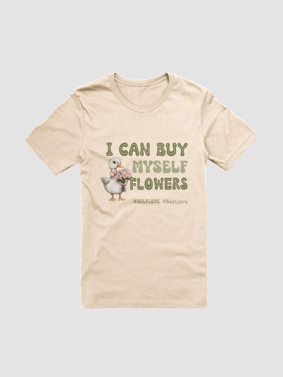 Funny Duck Valentine's day tshirt - I can buy myself flowers product image (5)