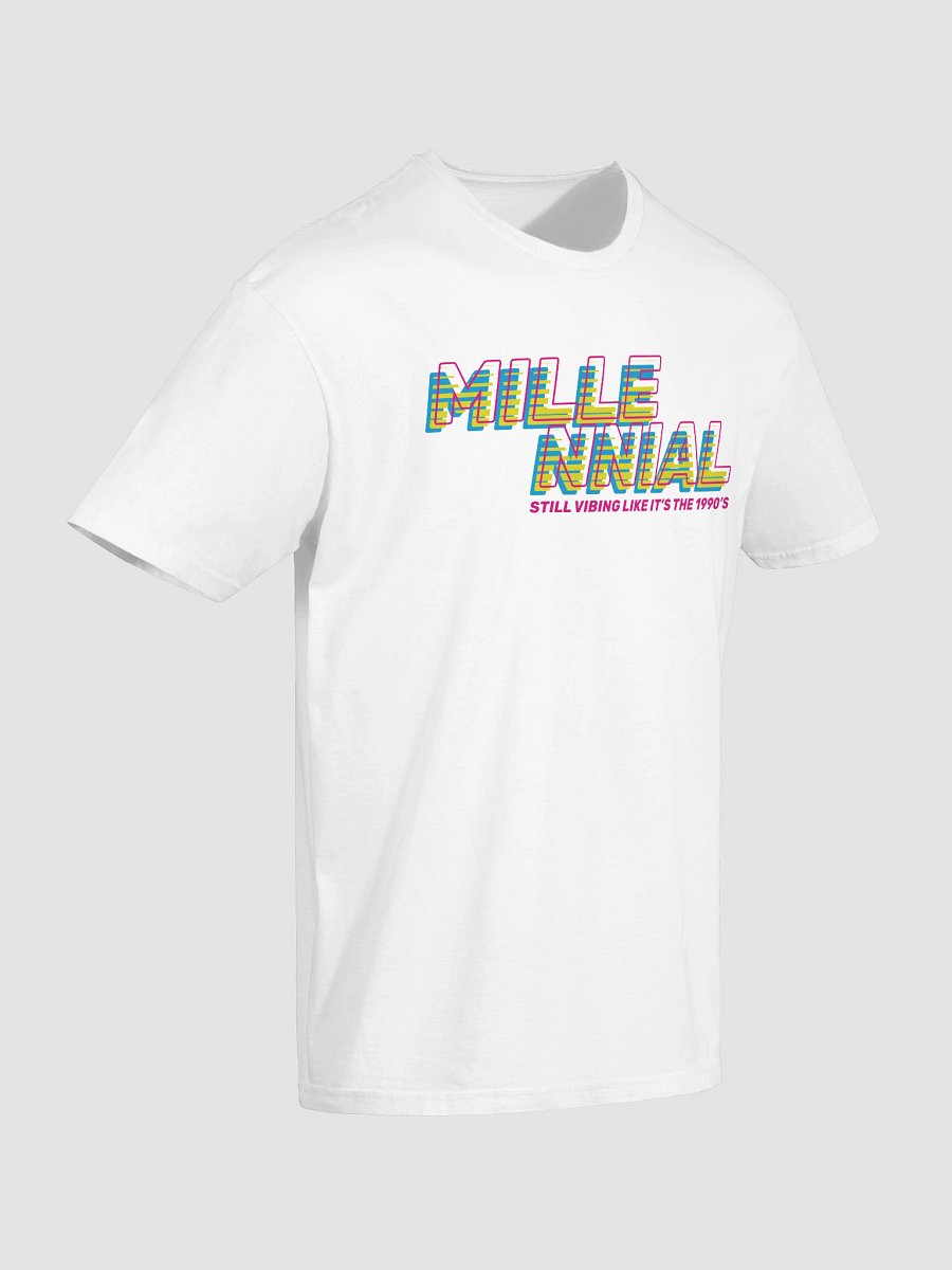 Vibrant Millennial Stylized T-Shirt product image (5)
