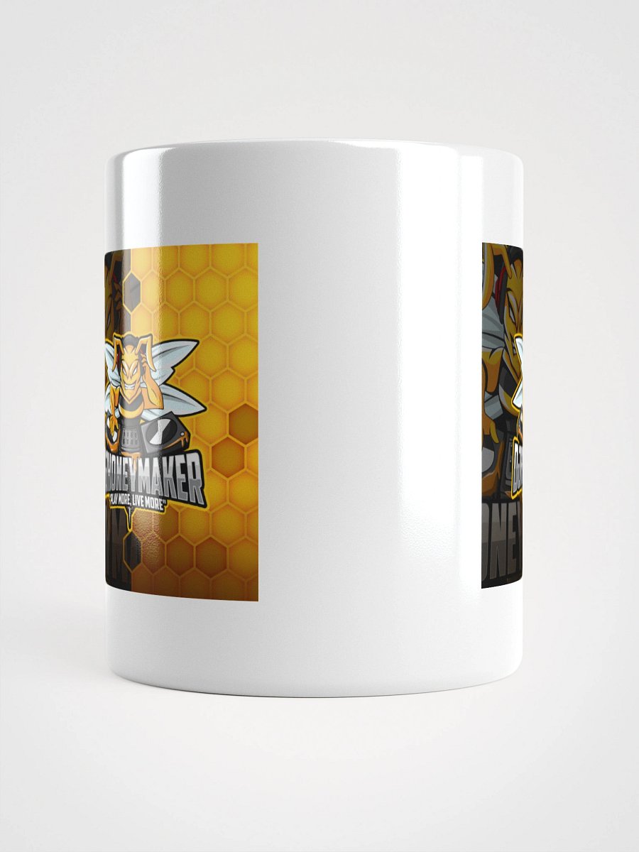 Logo With Texture White Glossy Mug product image (14)