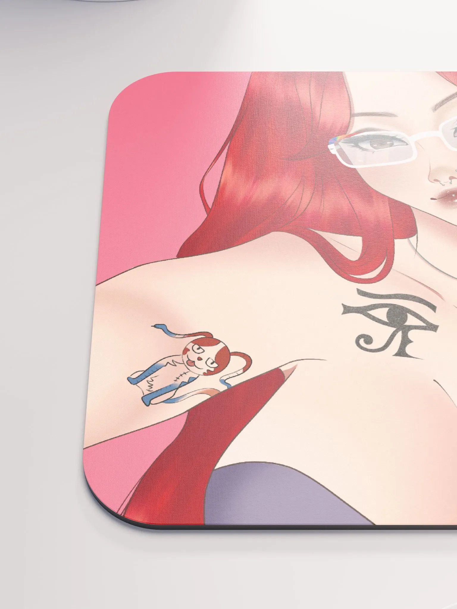 Elfin Hug Mousepad Art by Boojustin on Twitch!!! product image (6)