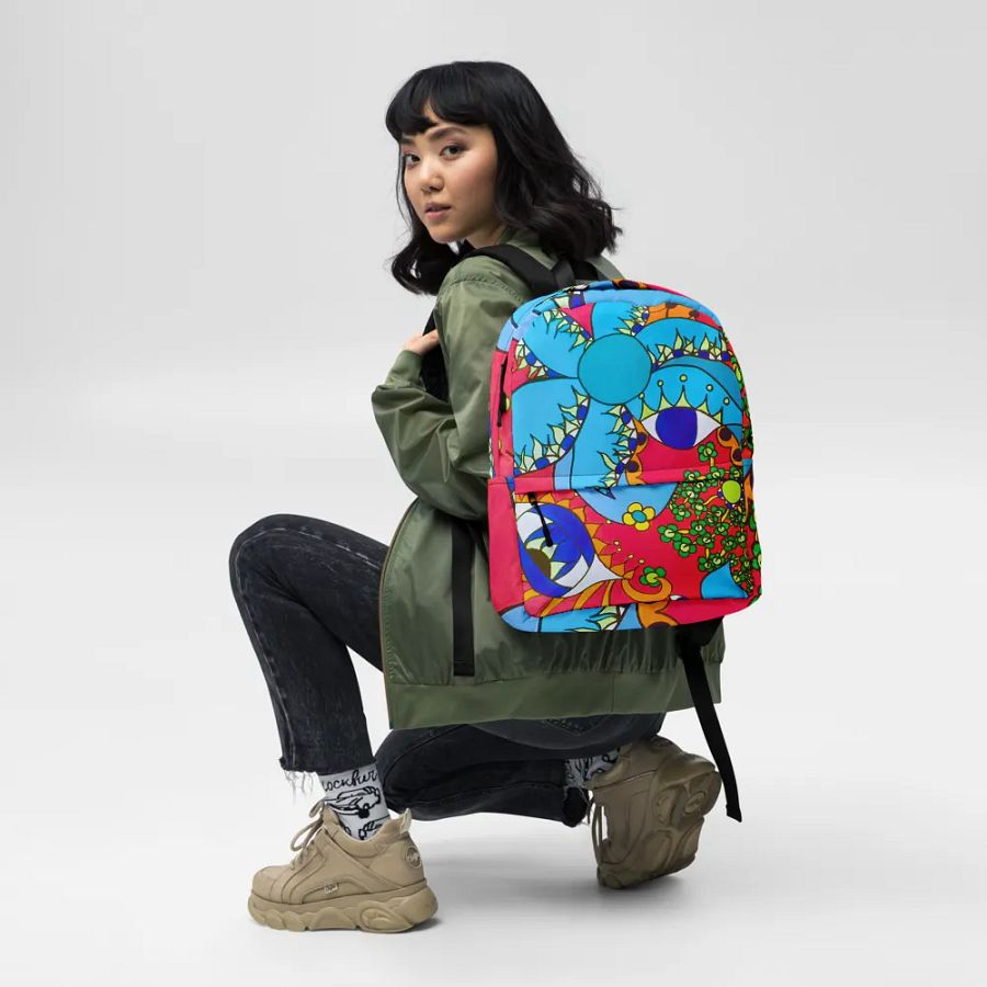 Ethereal Eyes All-Over Backpack product image (3)