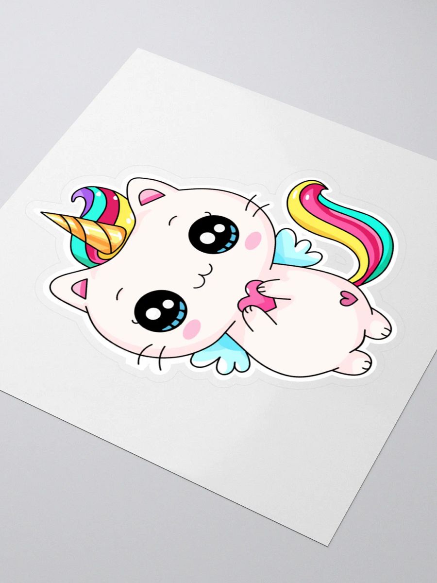 Meowgical Unicorn Kiss Cut Stickers product image (3)