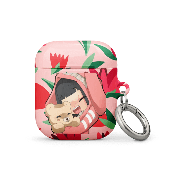 Bunny Feng Teddy AirPods Print Case product image (1)