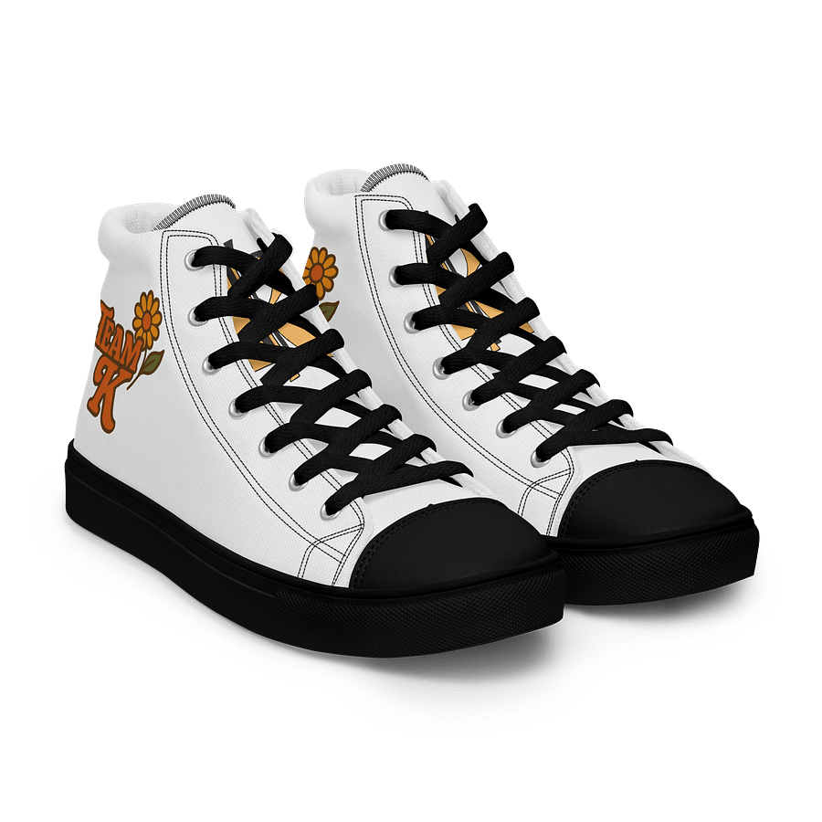 Team K 1970's Women's High Top Canvas Shoes product image (11)