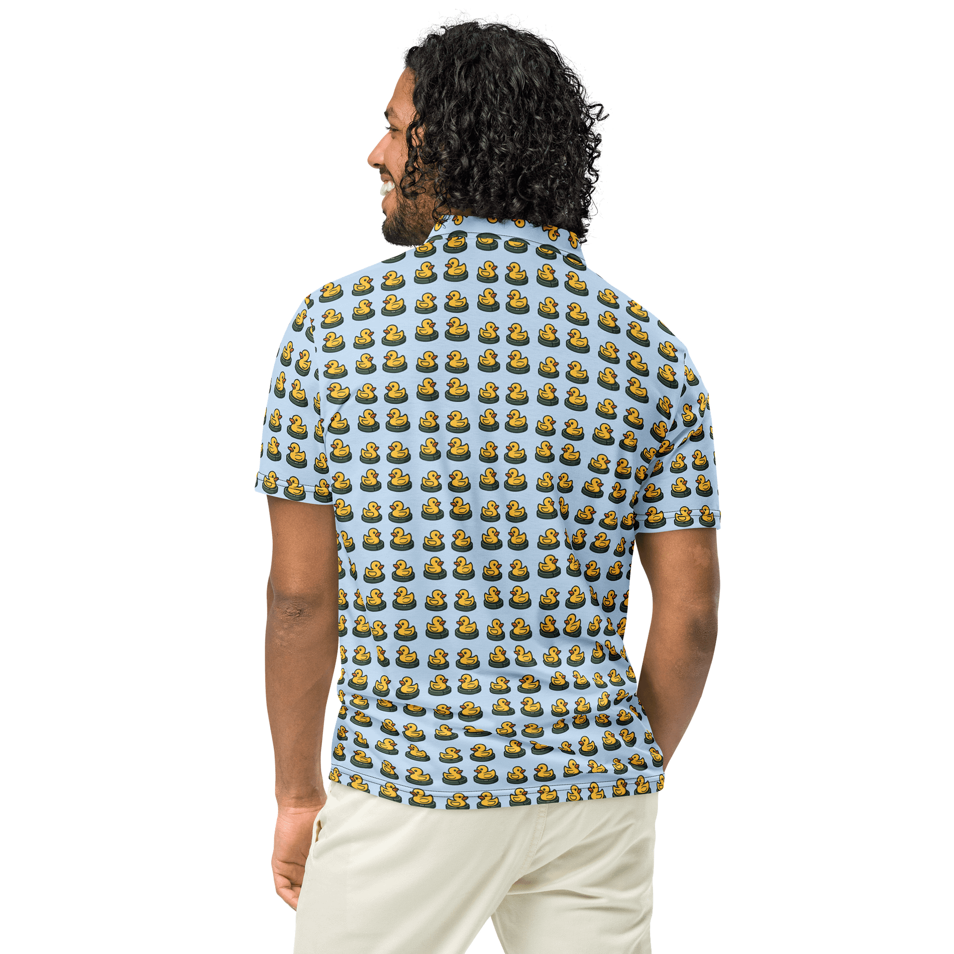 GP Playhouse Rubber Ducks Riding a Roomba Polo product image (5)