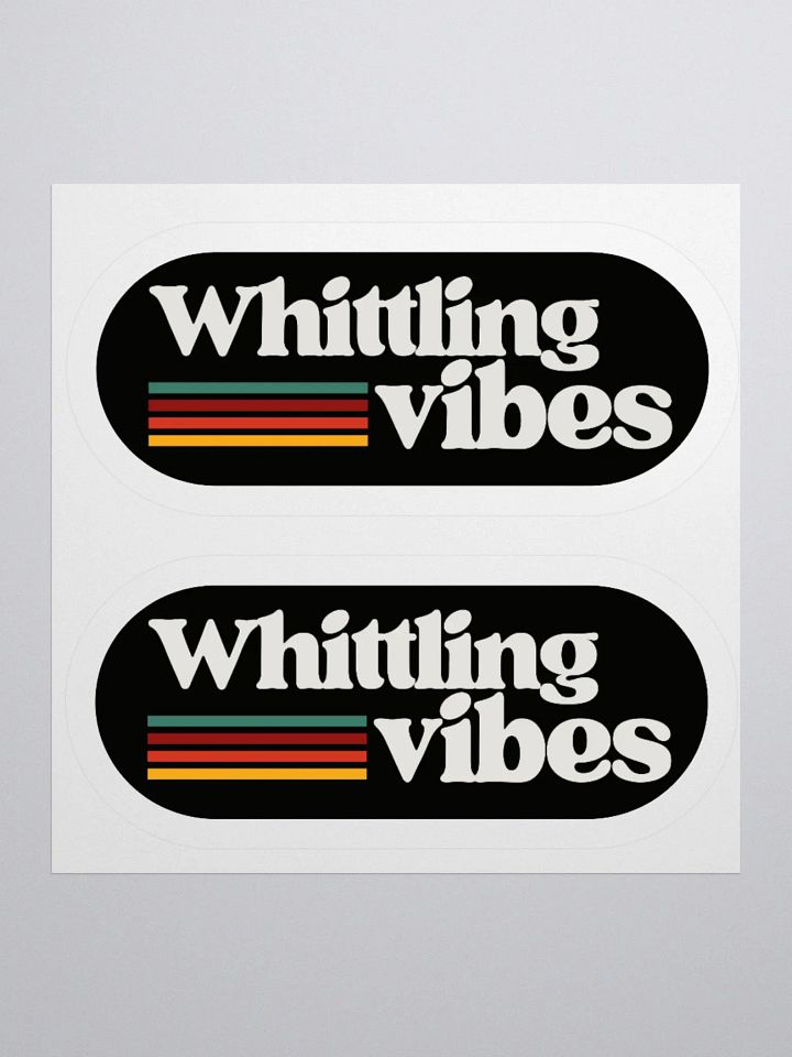 Whittling Vibes Sticker product image (1)