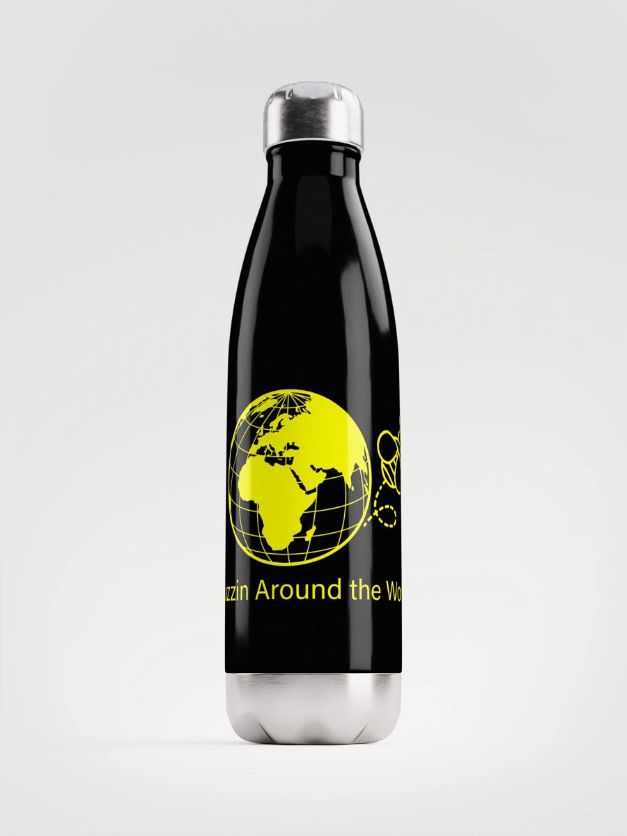 Buzzin Around the World Stainless Steel Water Bottle product image (1)