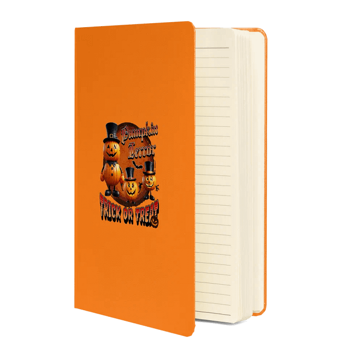 Pumpkin Terror Trick Or Treat Hardcover Journal product image (2)