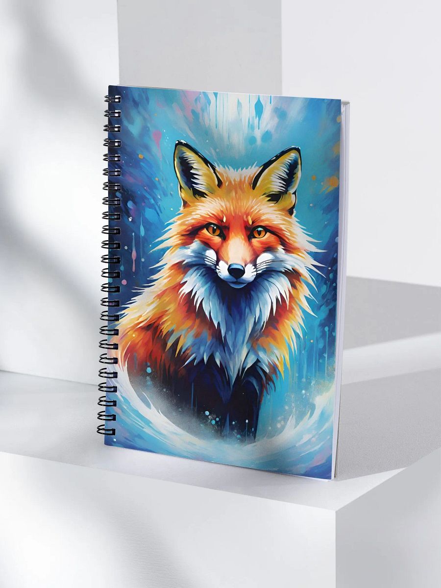 Whimsical Fox Creative Spiral Notebook product image (4)