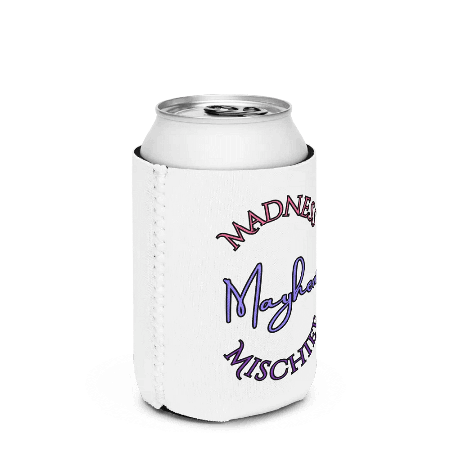 Madness/Mischief/Mayhem Koozie product image (2)