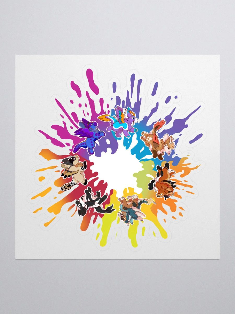 Dutchie Splatter Sticker product image (1)