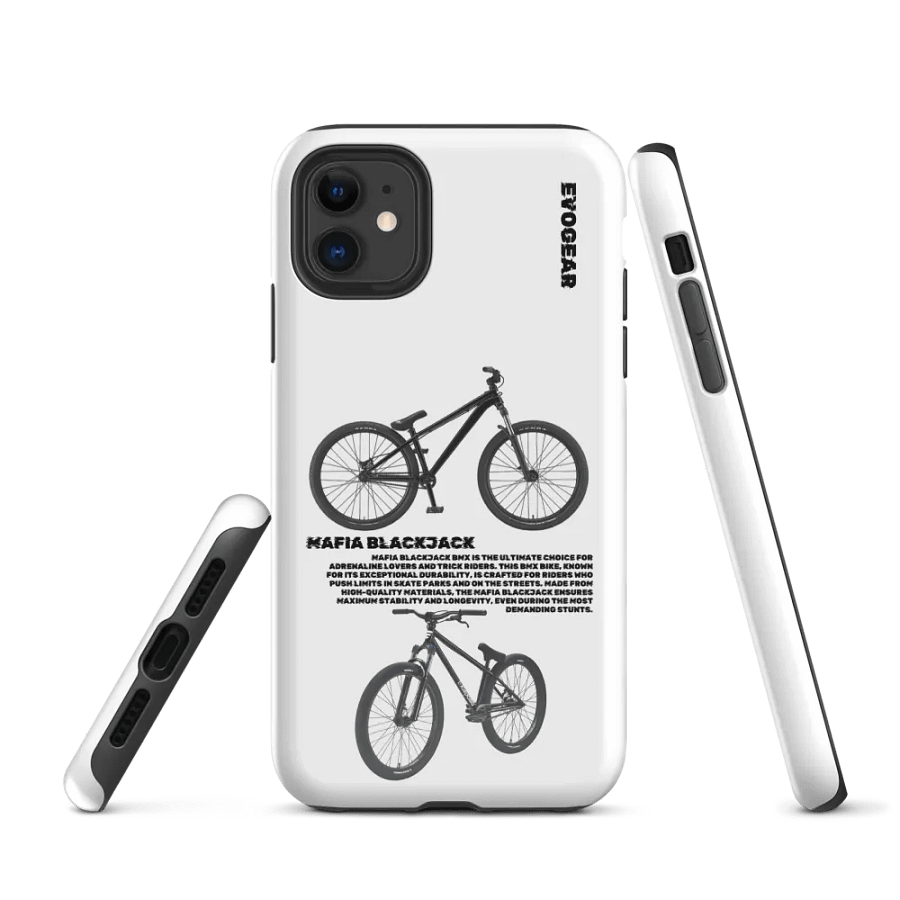 White Blackjack iPhone Case product image (1)