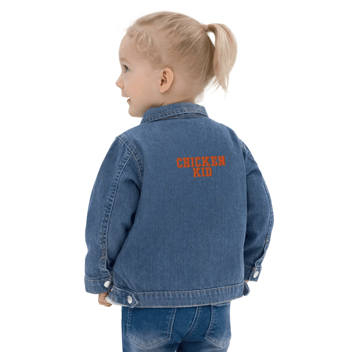 CHICKEN KID Classic Kids Denim Jacket product image (1)