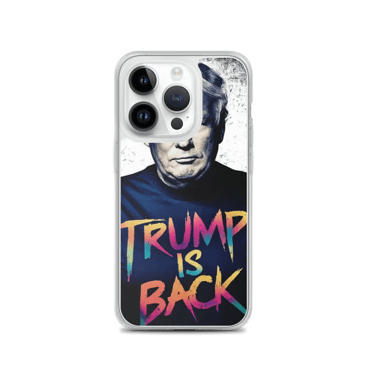 Bold and Dramatic Trump Is Back iPhone® Case product image (3)