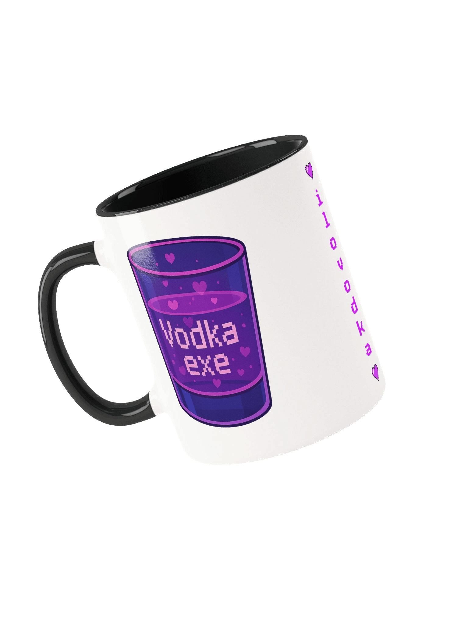 Pixelated vodka.exe Ceramic Mug product image (3)