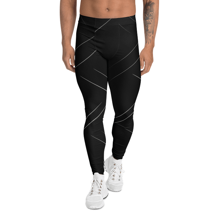 Minimal Line Art Print Men's Leggings product image (1)