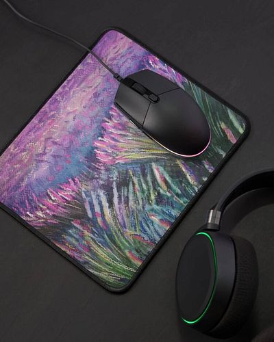 ✨ Elevate your setup with the Rhapsody of Lavender Mouse Pad – where performance meets art. Designed for precision and durabi...