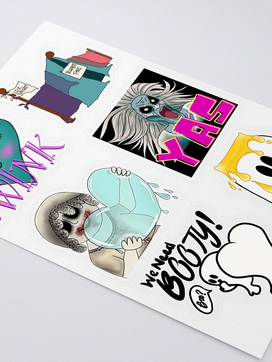 Emote Sticker Sheet A product image (3)