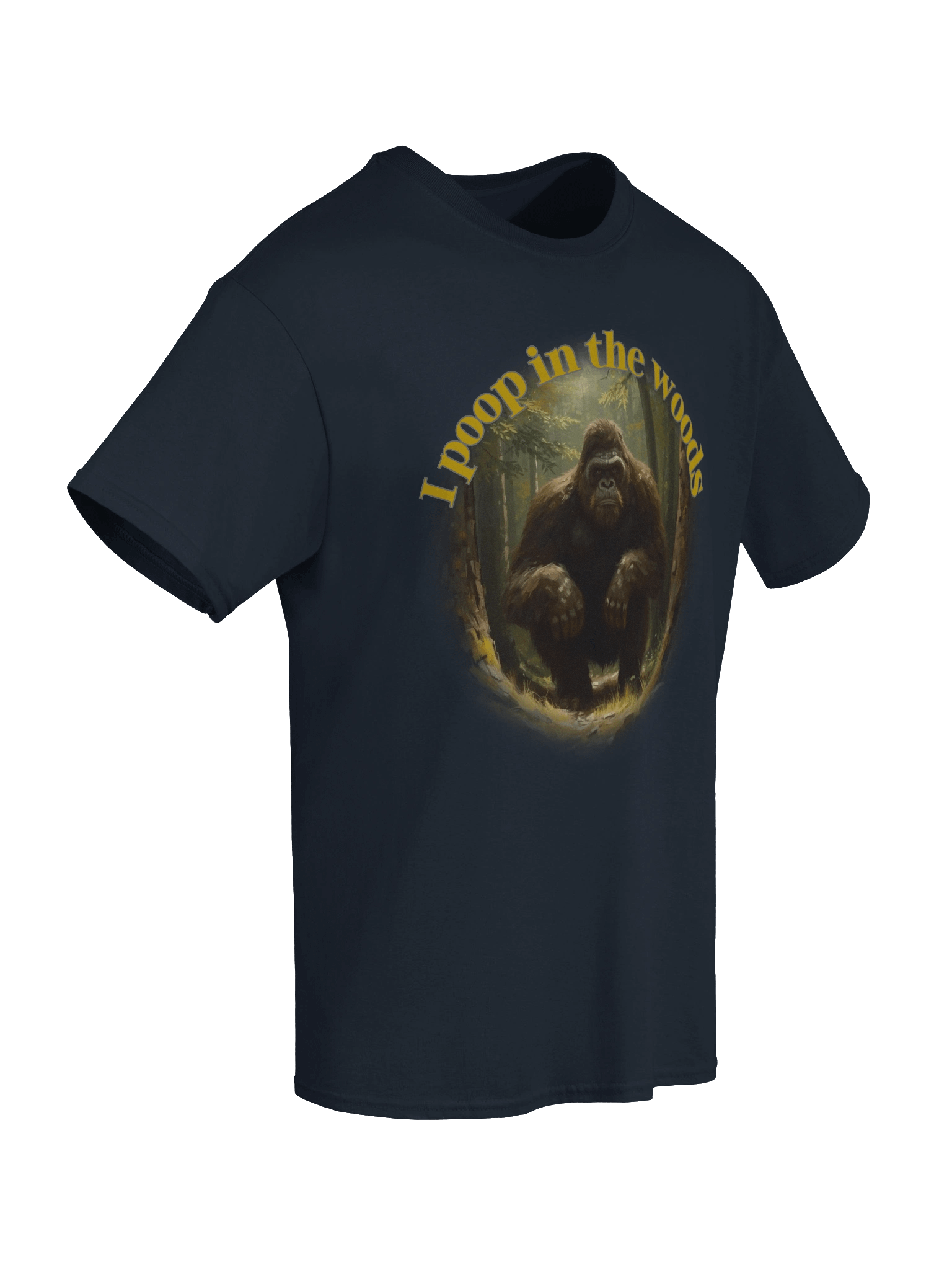 I poop in the woods Printed Gildan Heavyweight Tee product image (68)