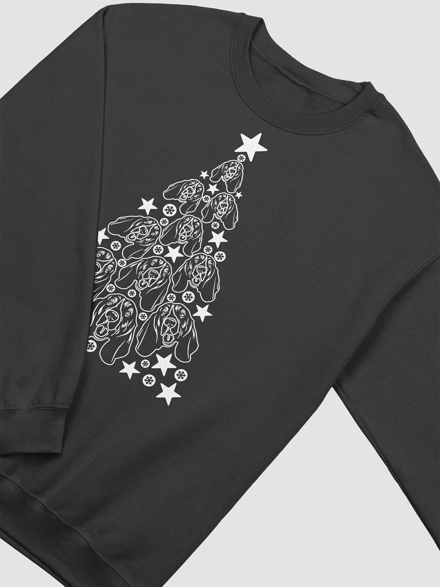 Basset Hound Christmas Tree Sweatshirt Design for Basset Hound Paw-rents product image (4)