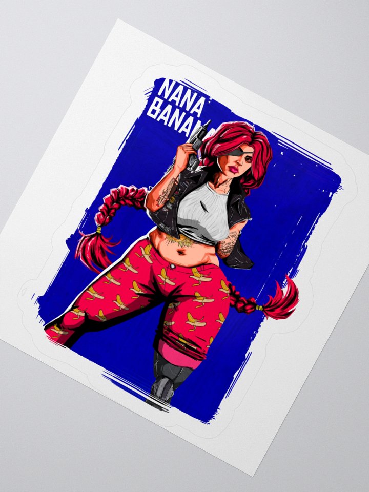 Nana Banana Portrait Sticker product image (5)
