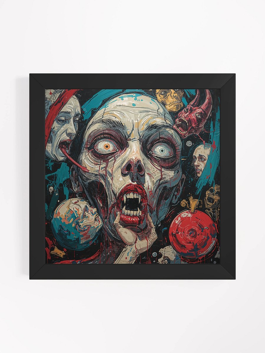 The Scream That Shattered Reality Framed Print product image (5)