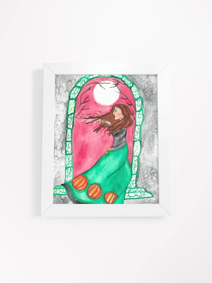 October Moon Framed Print product image (1)