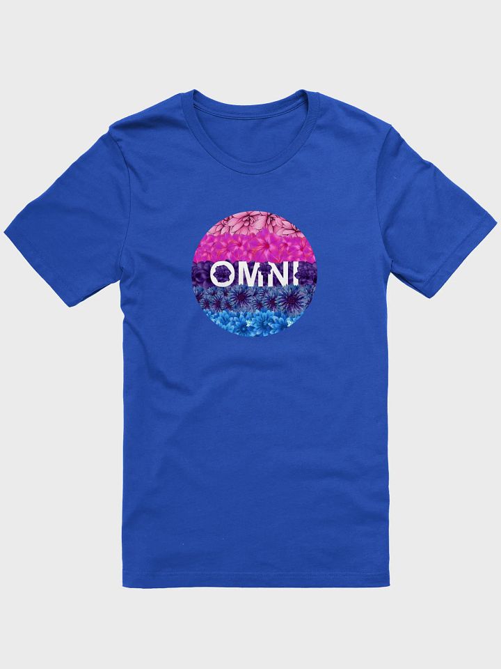 floral omnisexual t-shirt product image (1)
