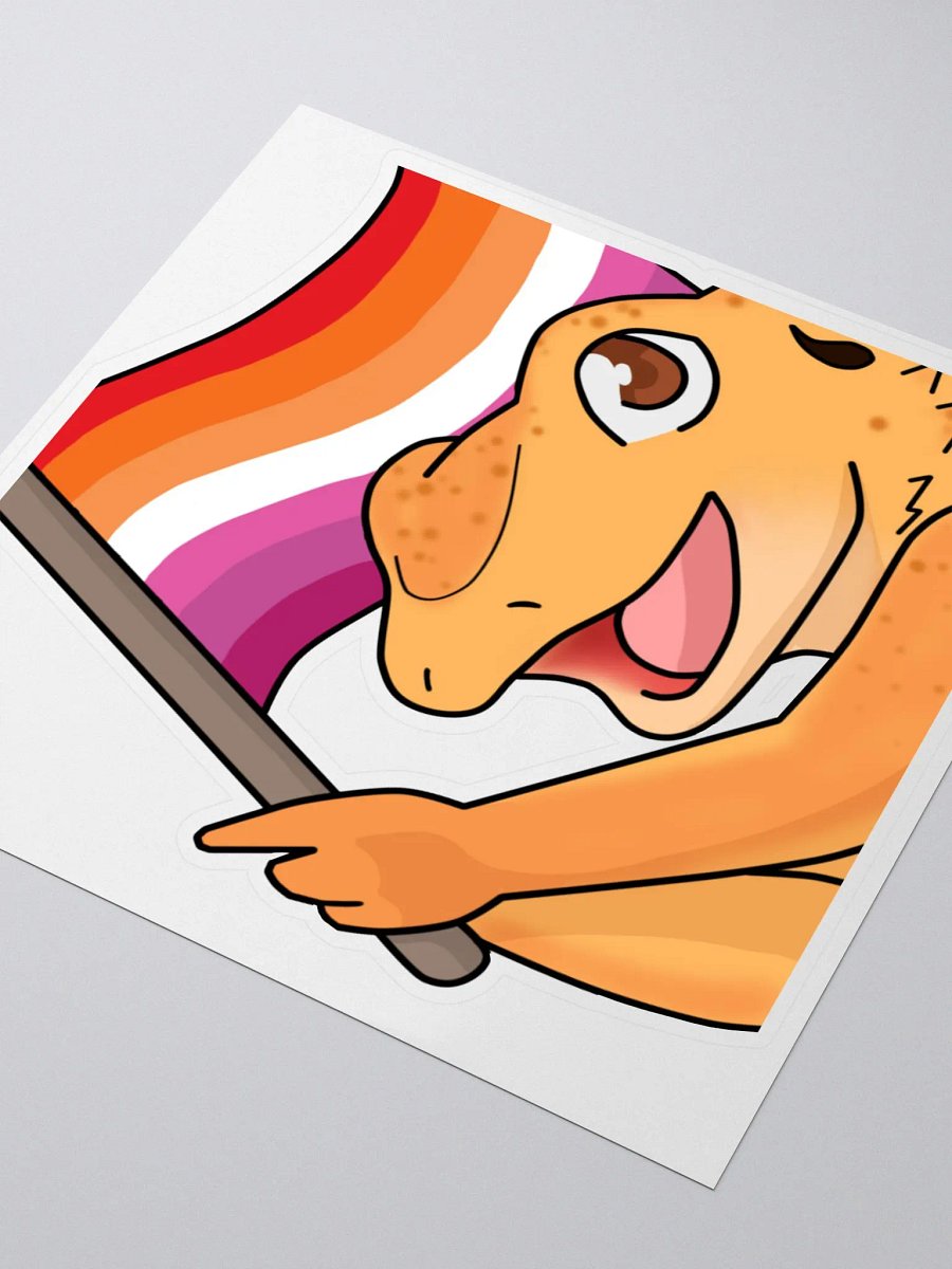 Lesbian Pride Sticker product image (3)