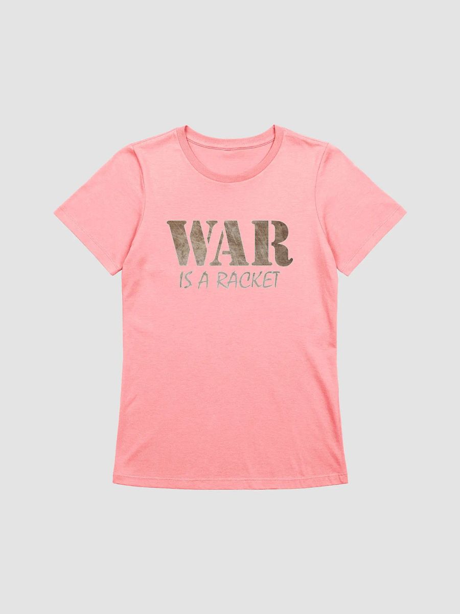 War Is A Racket - Metal - Bella+Canvas Women's Supersoft Relaxed-fit T-Shirt product image (1)
