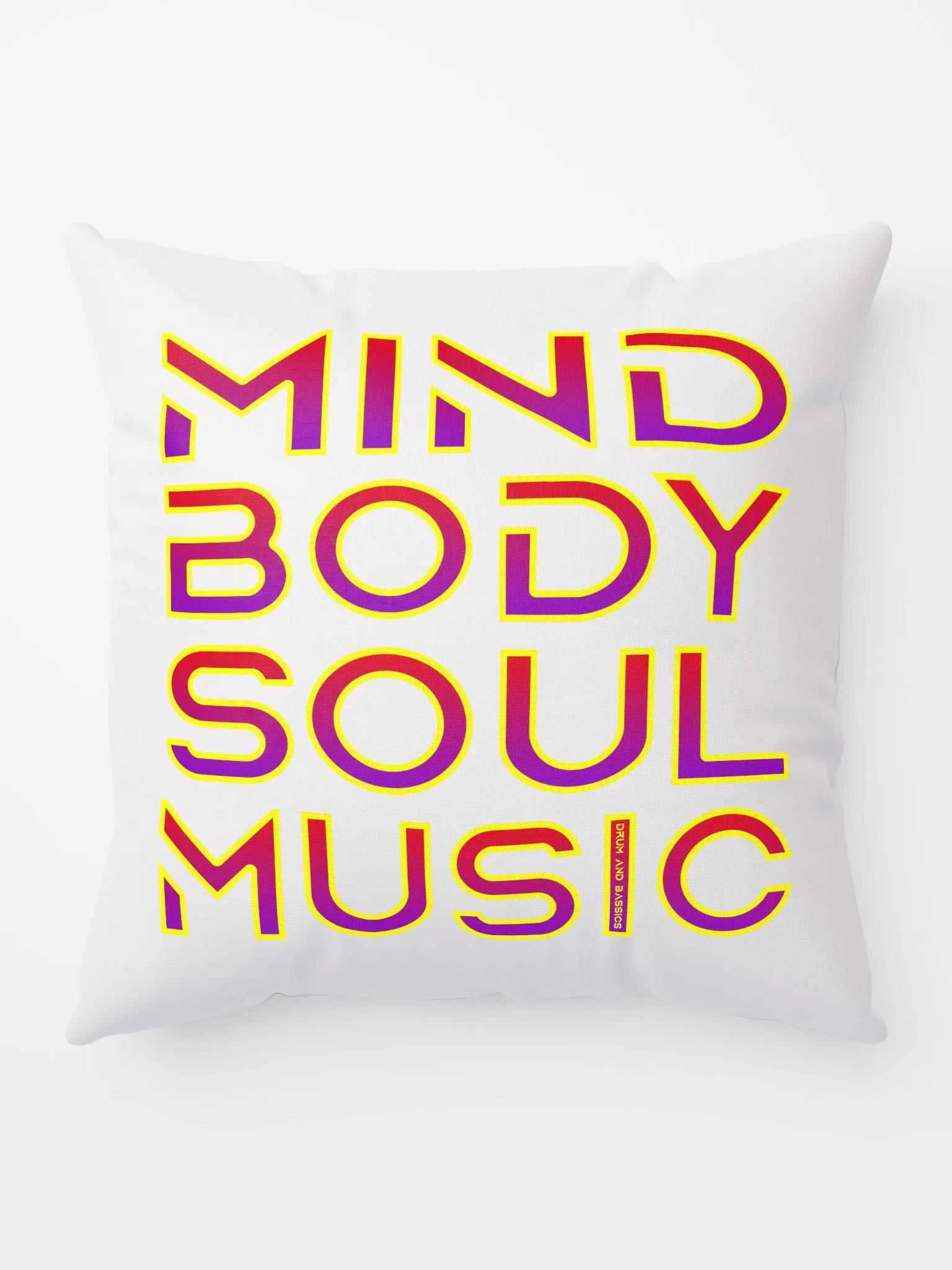 Mind Body Soul Music ELEPHANT Pillow product image (5)