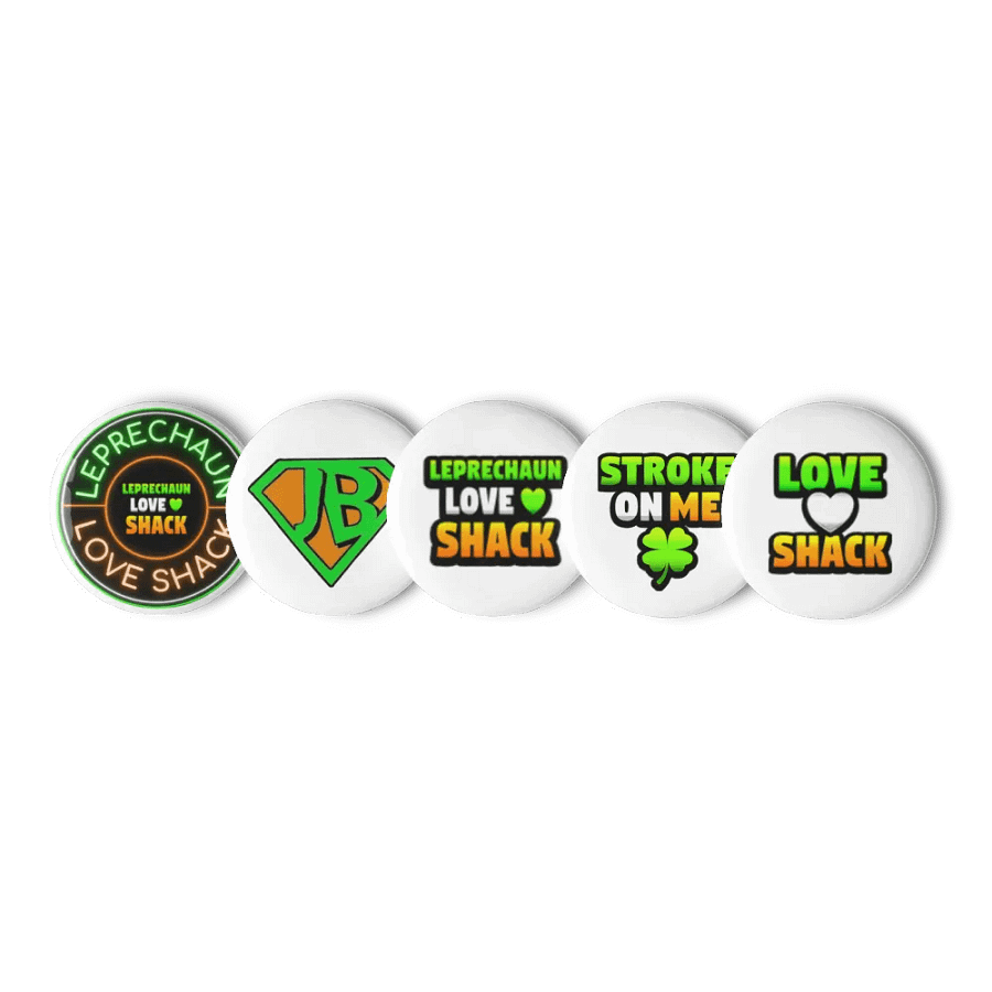 JB & LLS Button Pins (5) product image (5)