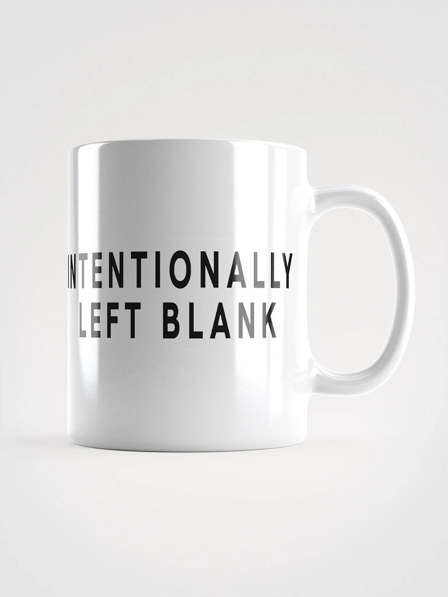 INTENTIONALLY LEFT BLANK - MUG product image (3)