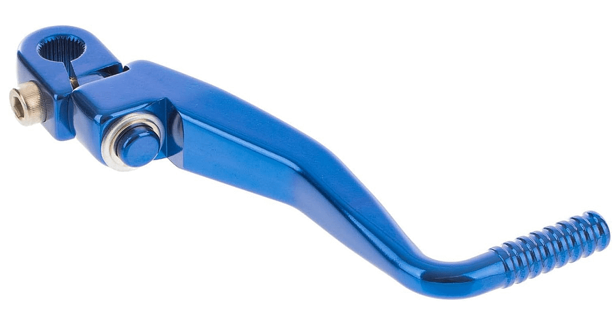NM Enduro Sport/Tuning SET Kickstarterhebel + Fußschalthebel klappbar (mit Haltekugel+Feder, Federspannung einstellbar), Farbe blau product image (3)