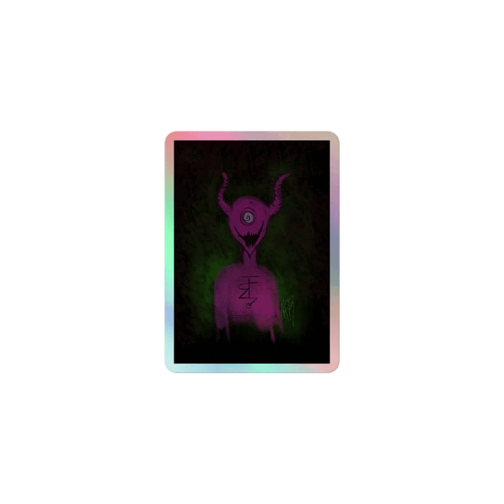 No Fear Demon Holo Sticker product image (1)