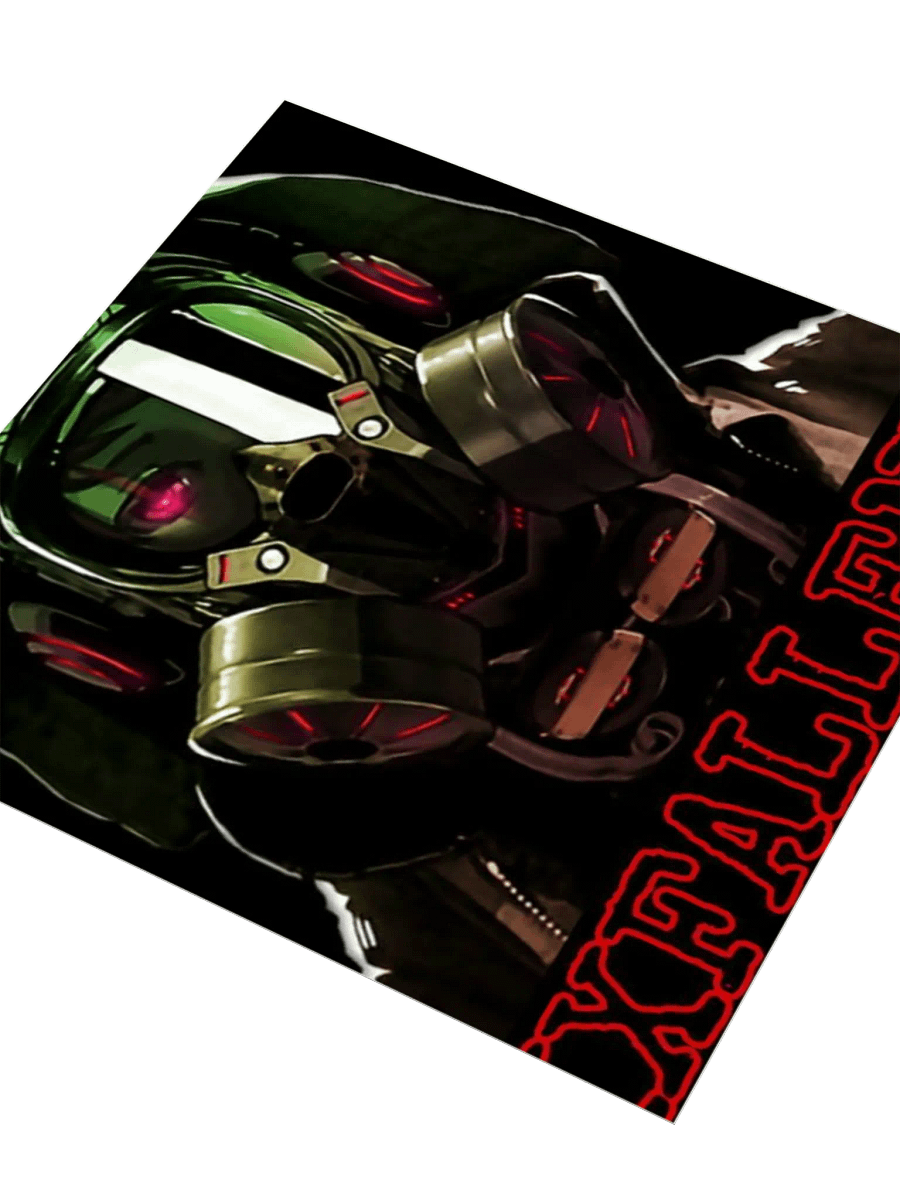 XFALLENX Futuristic Helmet Kiss Cut Stickers product image (7)