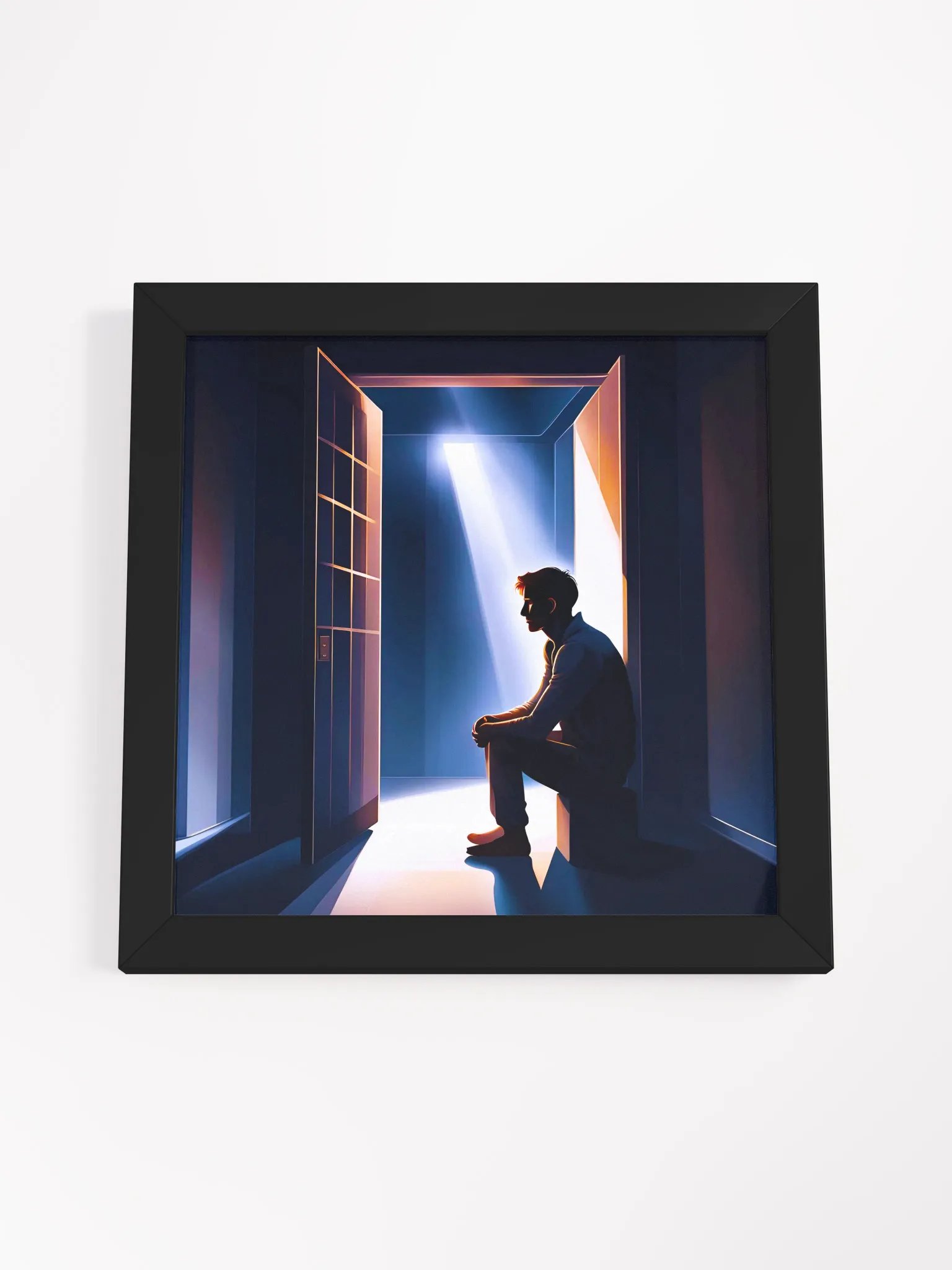 Liberation Over Imprisoned Fears - Framed High-Quality Matte Poster product image (4)