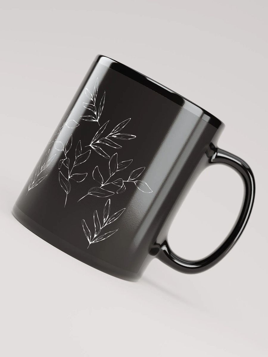 Simply Leaves - Black Mug product image (7)