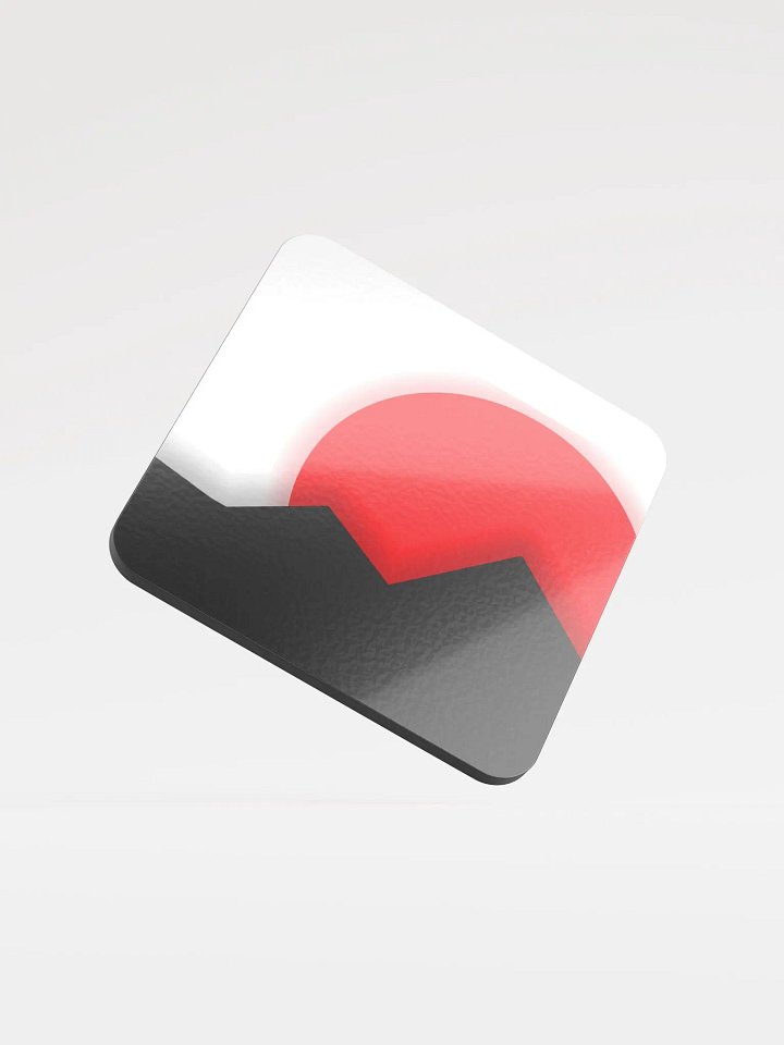 DownFall Glossed Cork Coaster product image (1)
