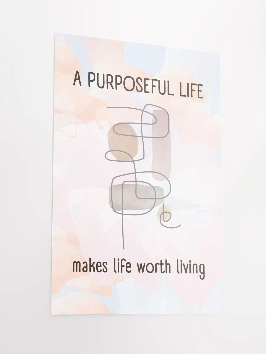 Purposeful Life Inspirational Poster product image (2)