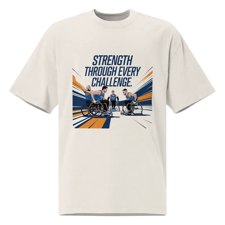 Wheelchair Basketball Strength Tee product image (2)