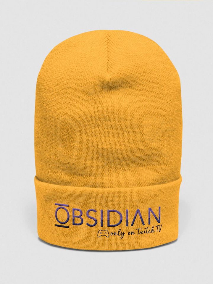 Obsidian beanie product image (1)