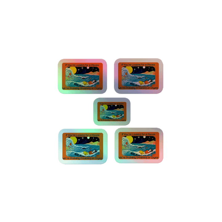 Pisces, If You're Looking for a Pisces, Holo Sticker Pack product image (1)