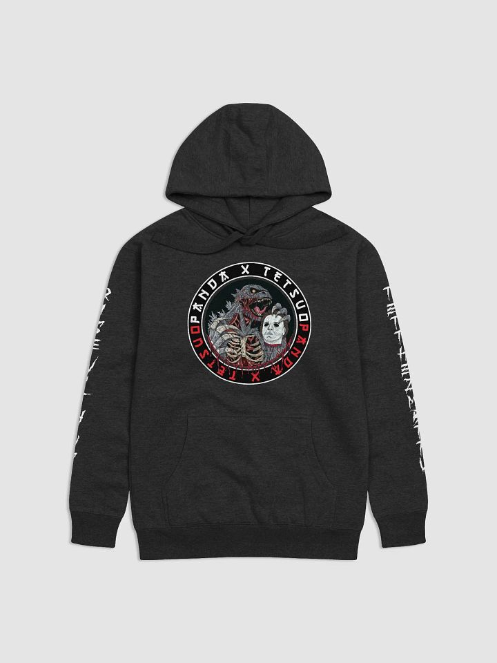 God of Carnage Cotton Heritage Unisex Premium Hoodie (Northern Lotus Design) product image (1)