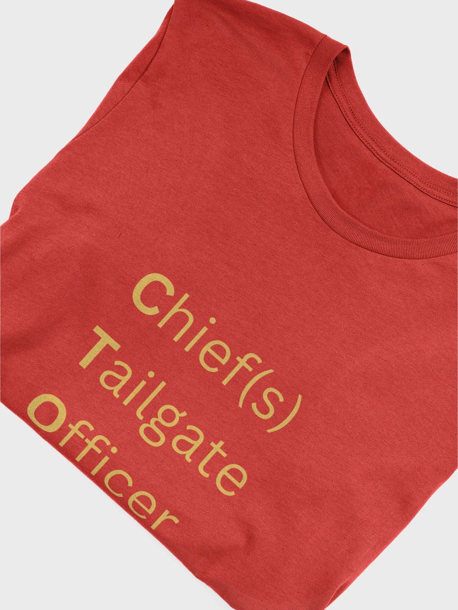 Chief(s) Tailgate Officer Iconic T-Shirt product image (5)