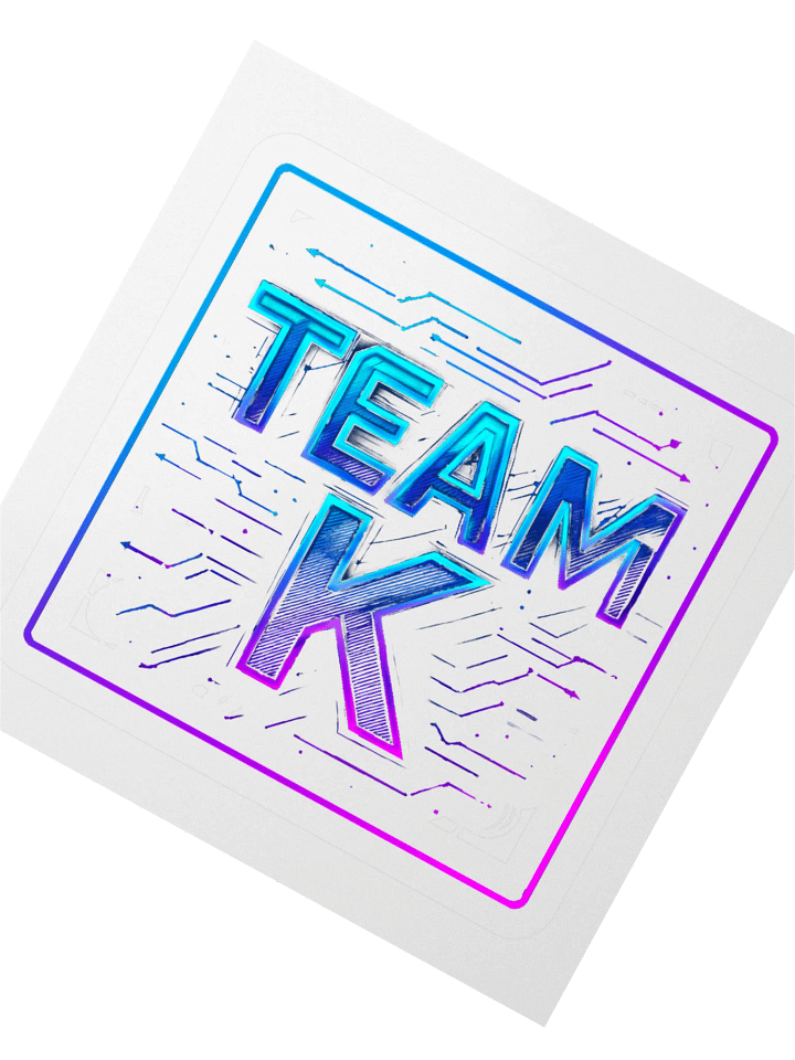 Team K V-11 STICKERS product image (2)
