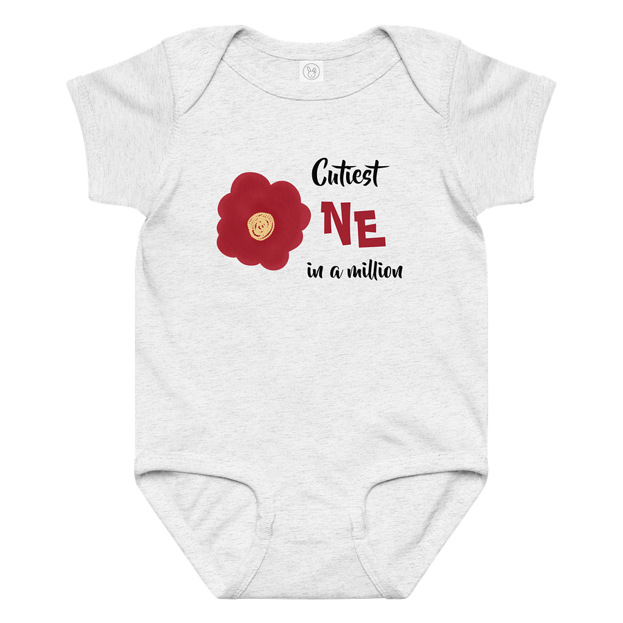 NE Floral Baby Bodysuit product image (3)